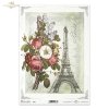Paryż, Paris, wieża Eifla, ornamenty, dekor, tło, list, ręczne pismo, kompozycje retro, urokliwe tła, kwiaty, konwalia, róża, bez, bukiet kwiatów, retro, vintage, R525, Paris, Paris, Eifel Tower, ornaments, decor, background, letter, handwriting, retro co